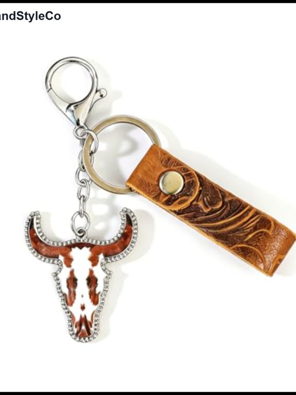 Western Tassel Keychain Bag Charm Purse Accessory Clip